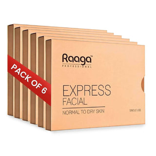 Express facial kit normal to dry skin pack of 6