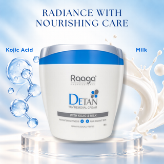 Raaga De-Tan Pack with Kojic Acid & Milk – 500g Salon Pack