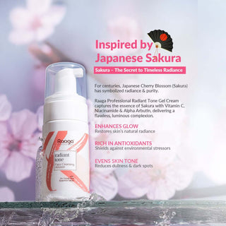 Radiant Tone Face Cleansing Mousse | Deep Cleanse Face Wash & Radiance Boost for Luminous Skin | 100ml