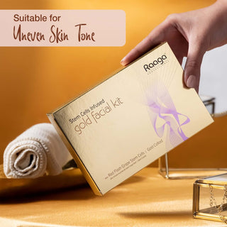 Raaga Stem cells infused gold facial kit