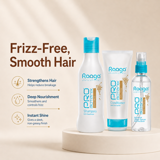 Raaga Professional Frizz Hair Control Combo – Smooth, Manage, and Shine