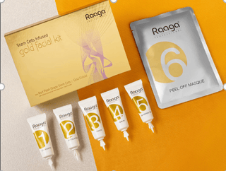 Raaga Professional Glow Revival Combo | De-Tan, Serum & Gold Facial Kit | Freebie Inside