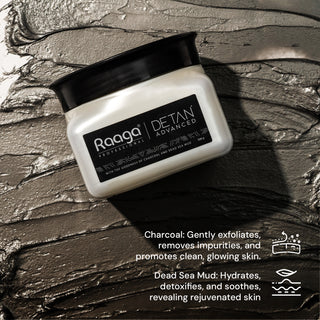 De-Tan Tan Removal Cream with Charcoal & Dead Sea Mud | 500 g