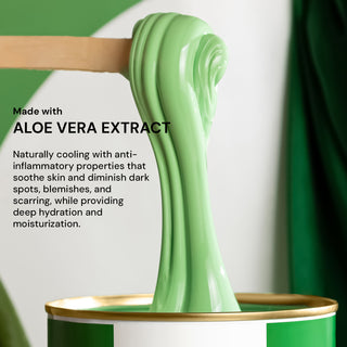Liposoluble Body Wax for Smooth Hair Removal - Aloe Vera | 800 ml