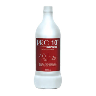 Raaga Professional Pro 10 Express 12% Cream Developer, 40 Vol | 500 ml/1000 ml