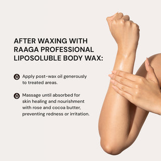 Raaga Professional After Wax Oil with Rosemary Oil and Indian Frankincense Oil | 200 ml
