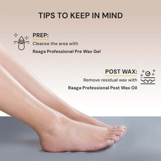 Raaga Waxing tips for smooth skin