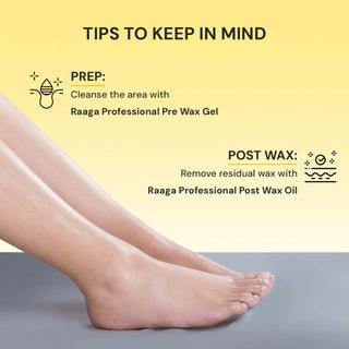 Raaga Waxing tips for smooth skin