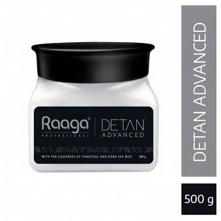 Detan Advanced Pack | Charcoal and Dead Sea Mud | Healthy and Radiant Skin (500g)
